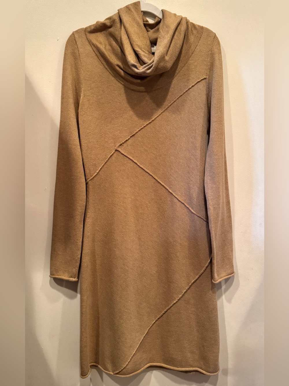 Never Worn Athleta Camber Sweater Dress – Size Small – Camel – NWOT
